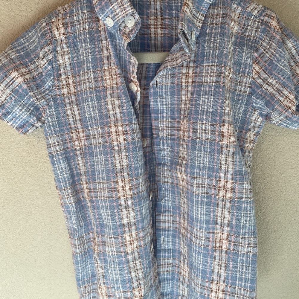 Cecil and Lou short sleeve button up